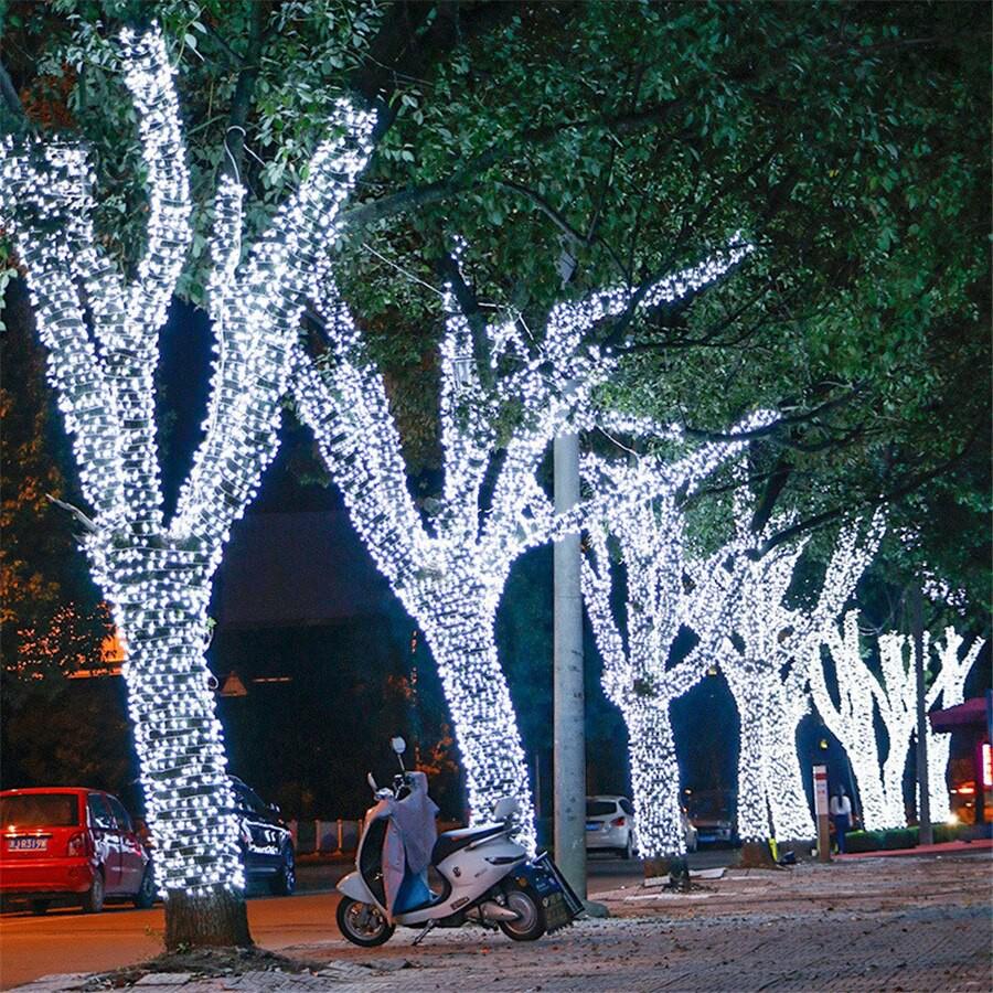 Combo 5 dây đèn led chớp nháy 5M dùng trang trí noel.