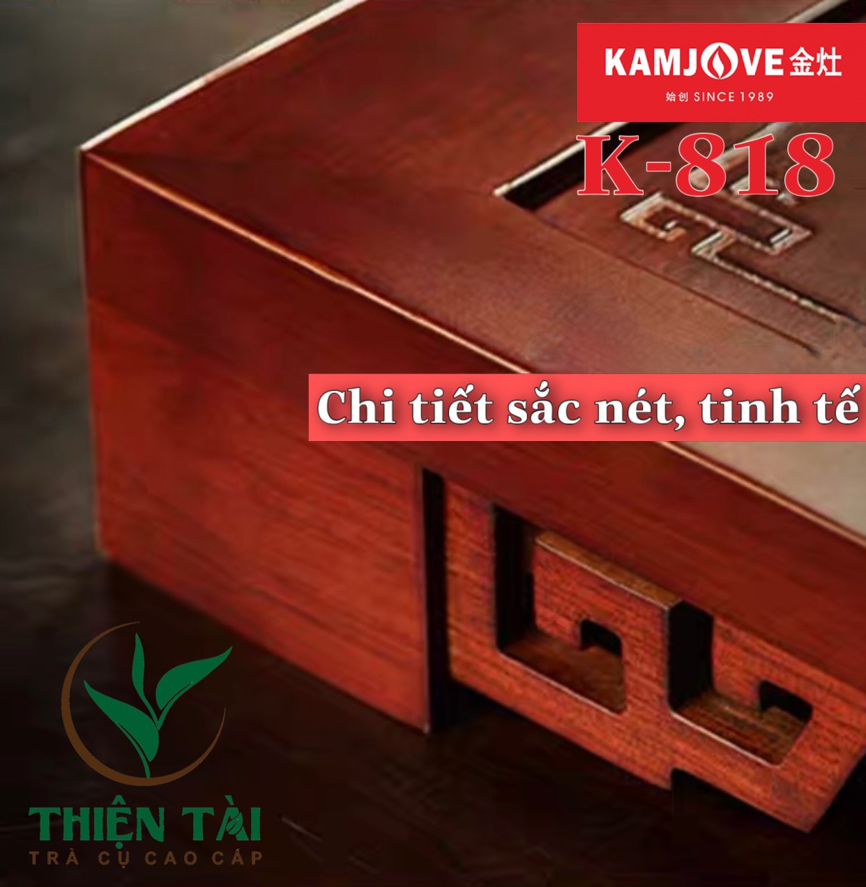 Bộ Bàn Trà Ấm Điện K-818