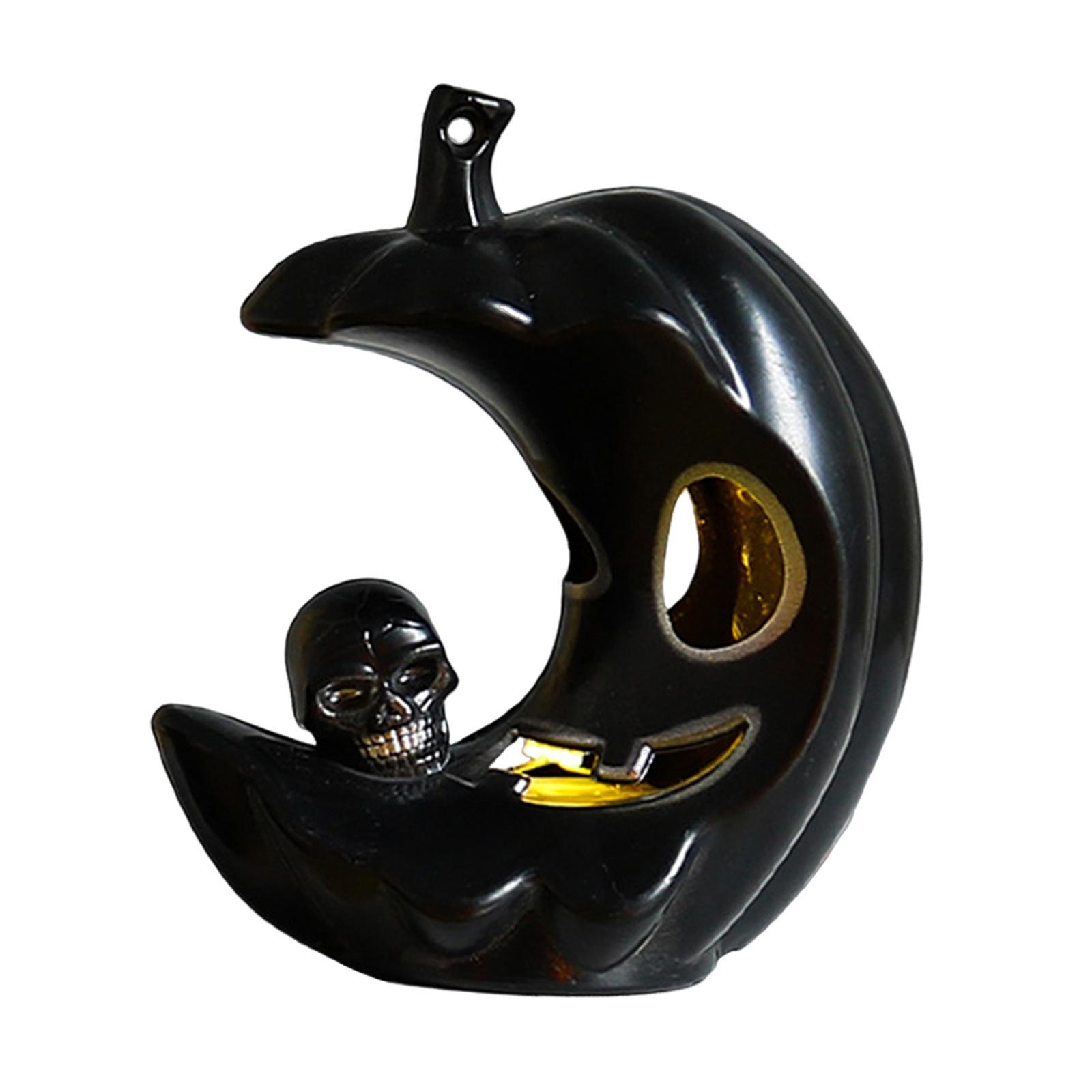 Halloween Moon Pumpkin Light Candle Light for Party Favor Dining Room