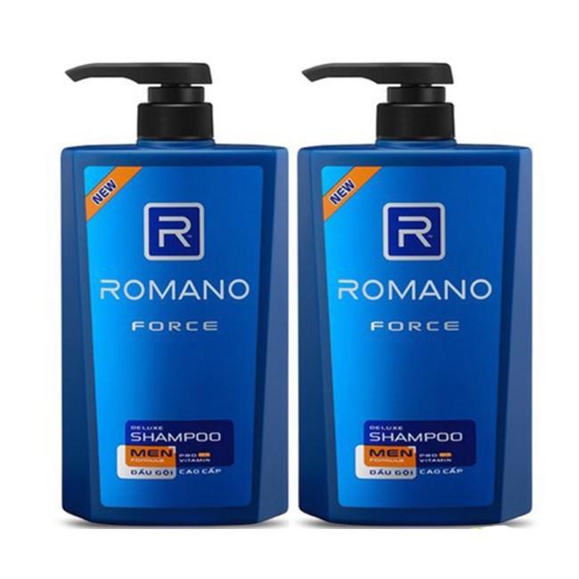Bộ 2 chai dầu gội Romano Froce+Tặng 5 gói dầu gội Romano