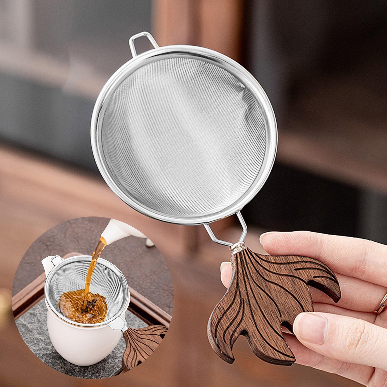 Stainless Steel Tea Strainer Filter Tea Interval Diffuser for Kitchen