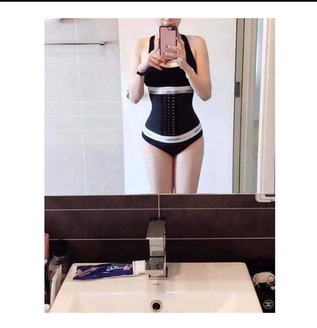 Nịt bụng LATEX 9 xương 25cm chuẩn