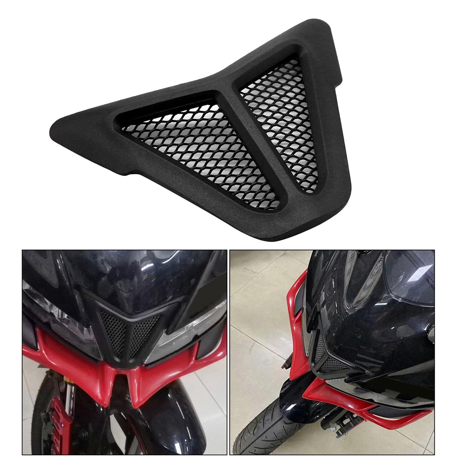 Front Fairing Air Intake Cover for Yamaha R15 V3 YZFR15 R15V3 Black