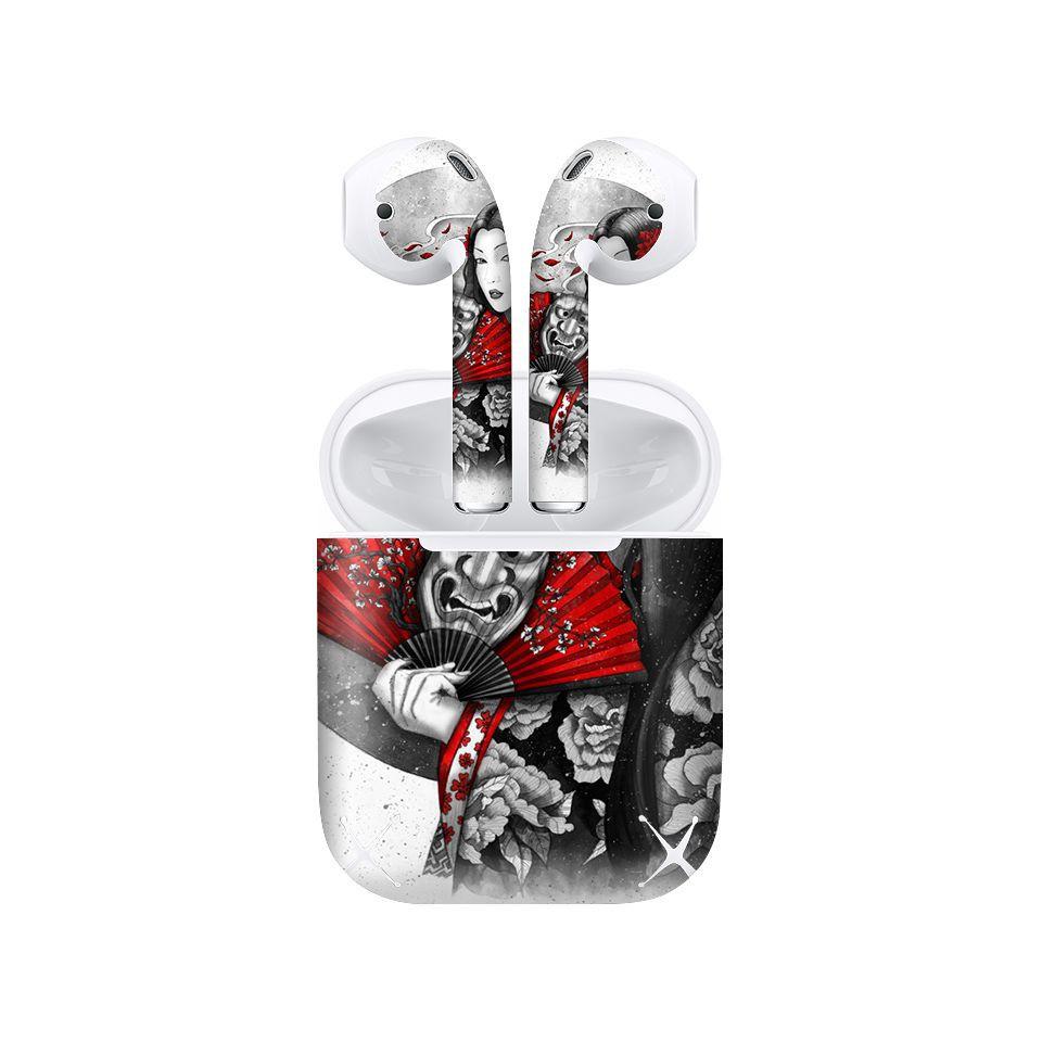 Miếng dán skin cho AirPods in hình Hikaru Nhật Bản - CHR028
