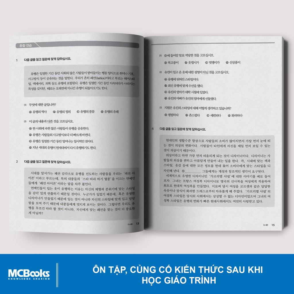 Sách - Bài tập Tiếng Hàn Tổng hợp trung cấp 4