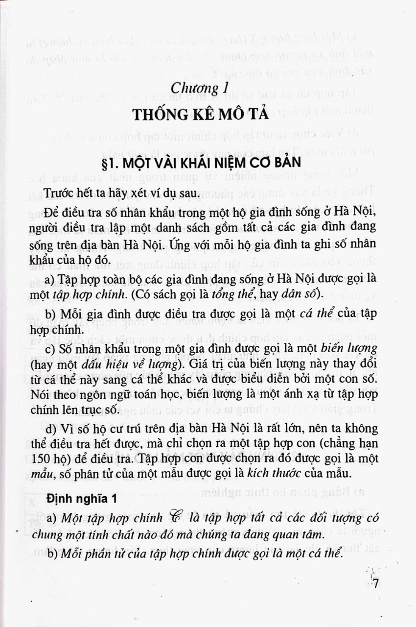 Thống Kê Và Ứng Dụng (Giáo trình dùng cho các trường Đại học và Cao đẳng)