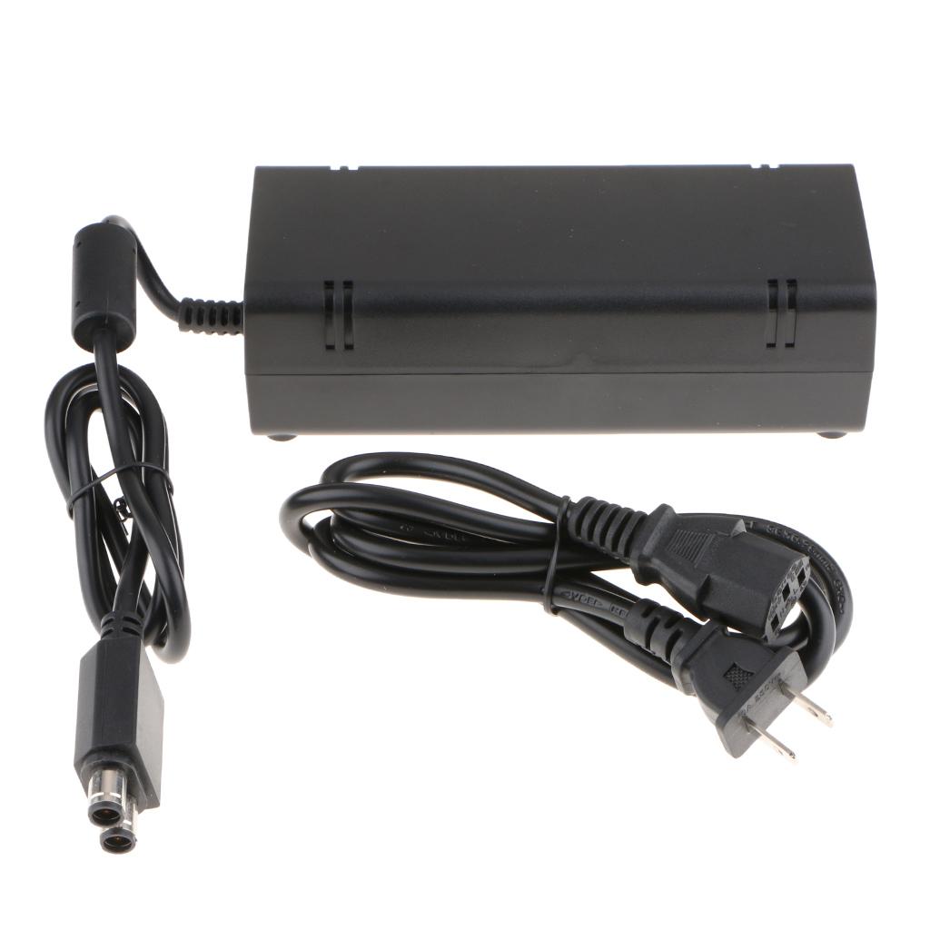 Power Supply Cord AC Adapter Power Brick Replacement Charger for Xbox 360 Slim 360 S with Cable Auto Voltage 100-245V, US Standard