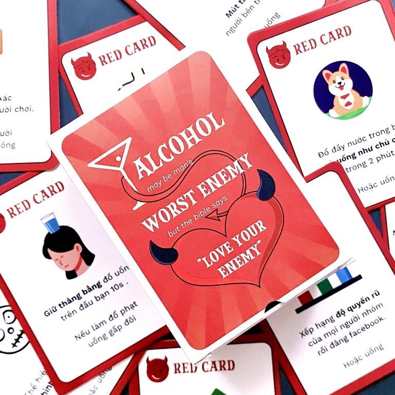 Bộ bài uống rượu drinking game TRUTH OR DRINK ALCOHOL boardgame nhiều thử thách mới lạ và độc đáo cho bạn bè