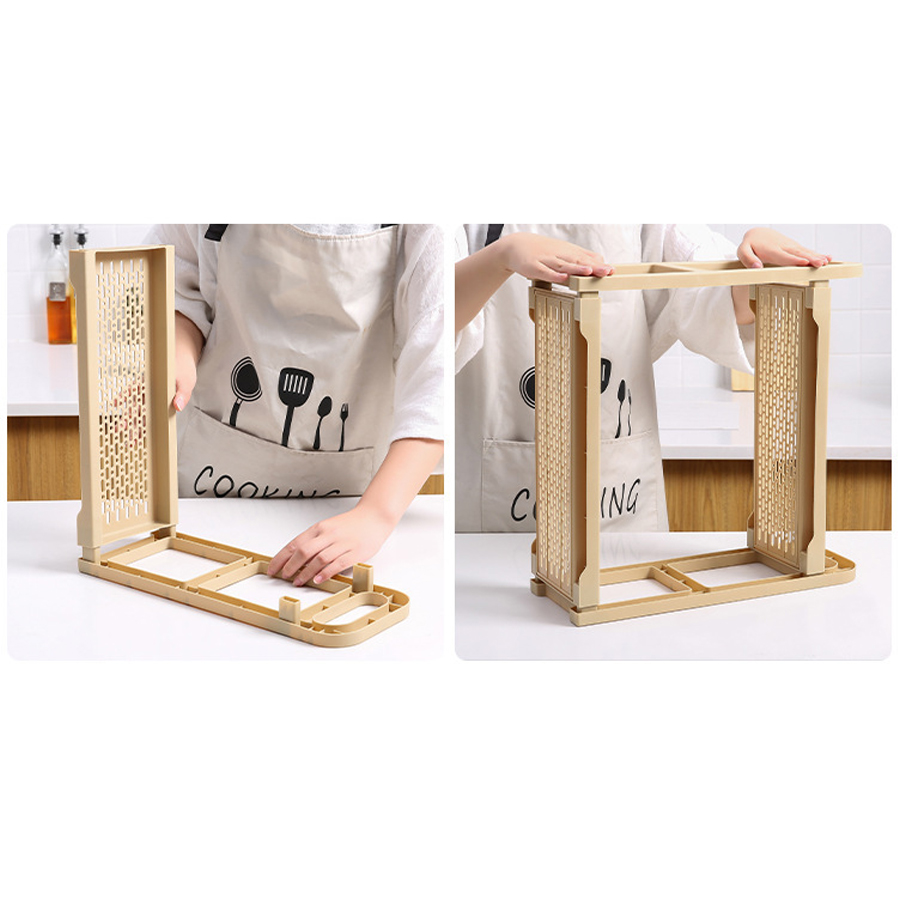 Khay đựng thực phẩm gia vi- Kệ đựng gia vị- Kệ gia vị 2 tầng