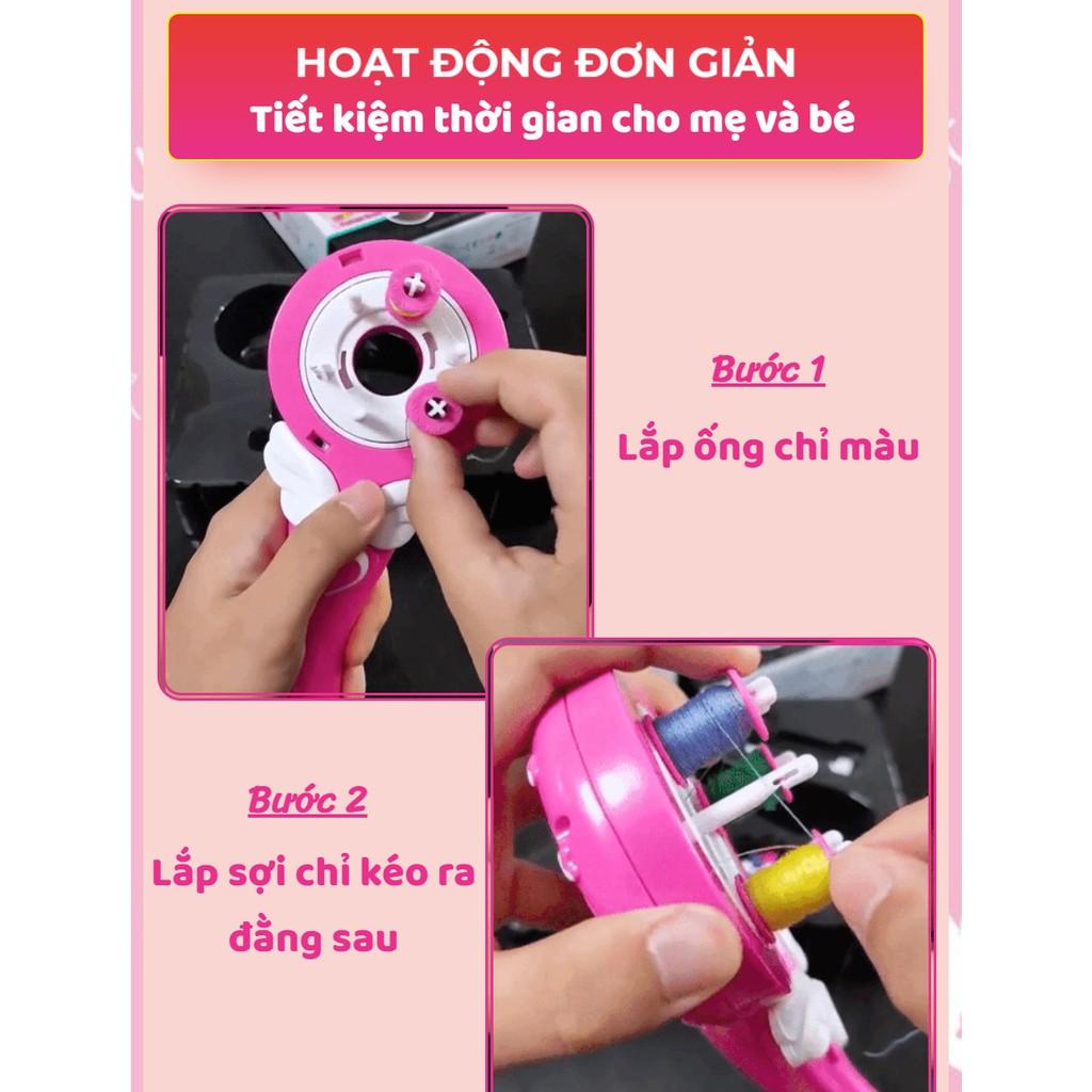 MÁY XOẮN TÓC SẮC MÀU CÔNG CHÚA BRAID HAIR - Home and Garden