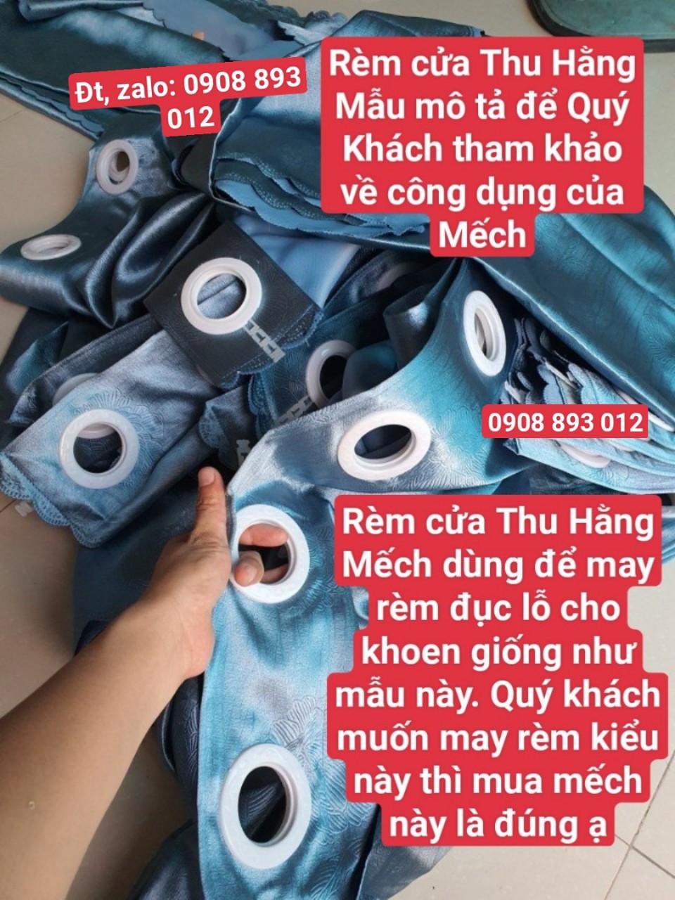 Mếch - Keo May Màn Cửa, May Rèm Cửa Nhiều Cuộn Khác Nhau
