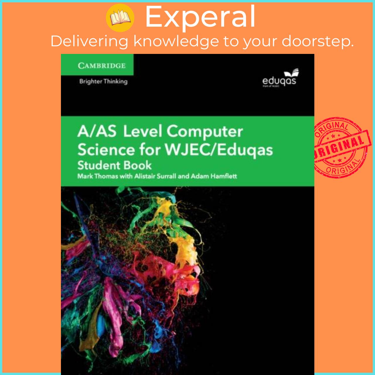 Sách - A/AS Level Computer Science for WJEC/Eduqas Student Book by Alistair Surrall (UK edition, paperback)
