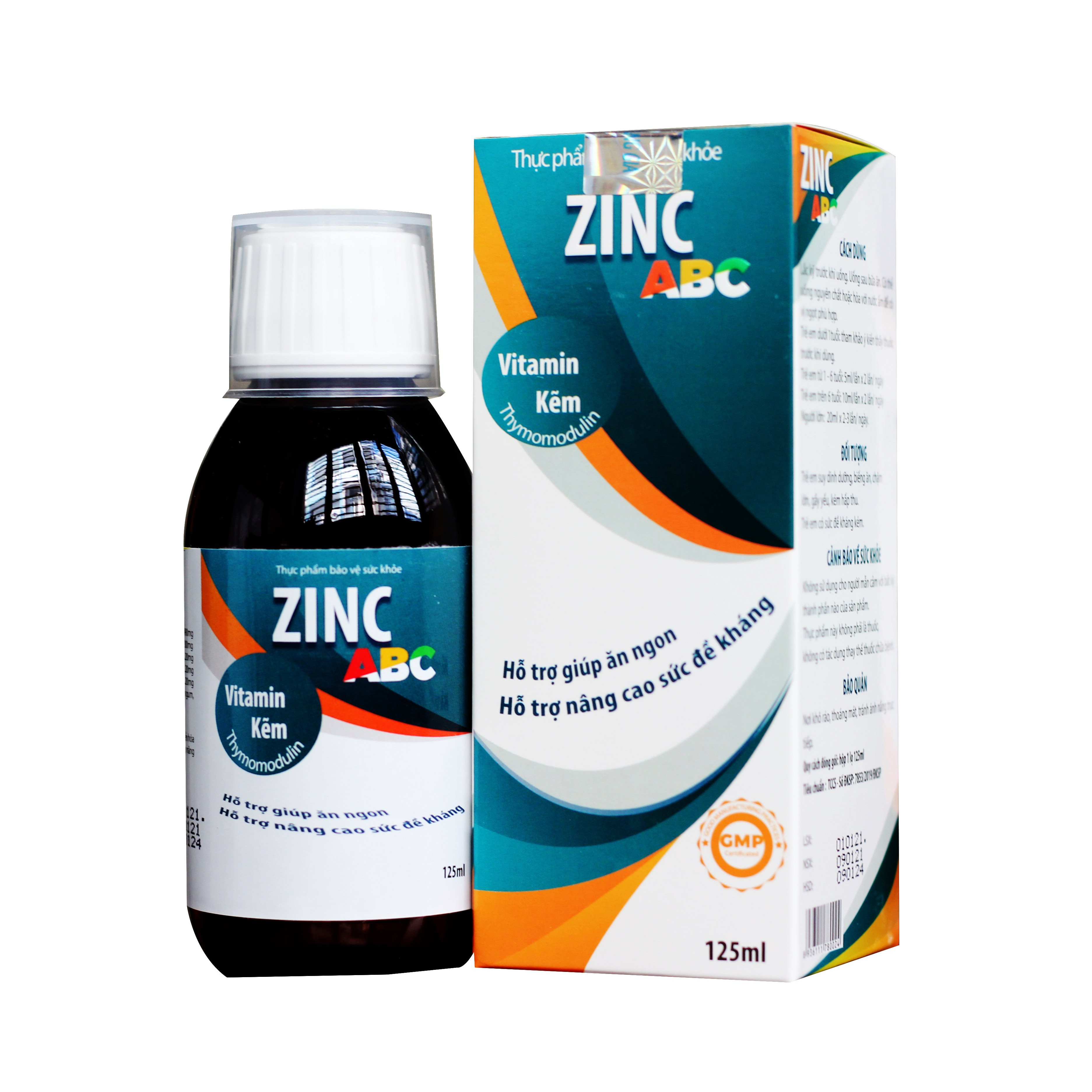 Bổ sung Kẽm, Vitamin B và Thymomodulin - ABC ZinC