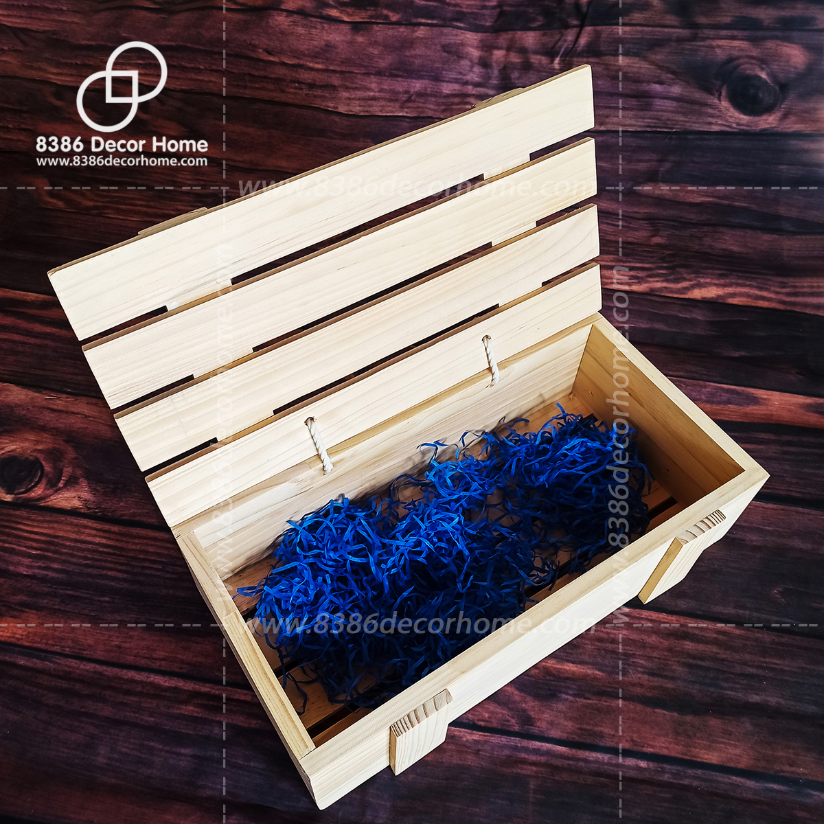 Hộp quà tết, khay gỗ gói quà, Hộp đựng đồ đa năng - Pallet gỗ thông