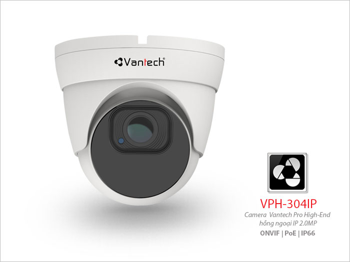 Camera IP Dome 1080P Vantech VPH-304IP - HÀNG CHÍNH HÃNG