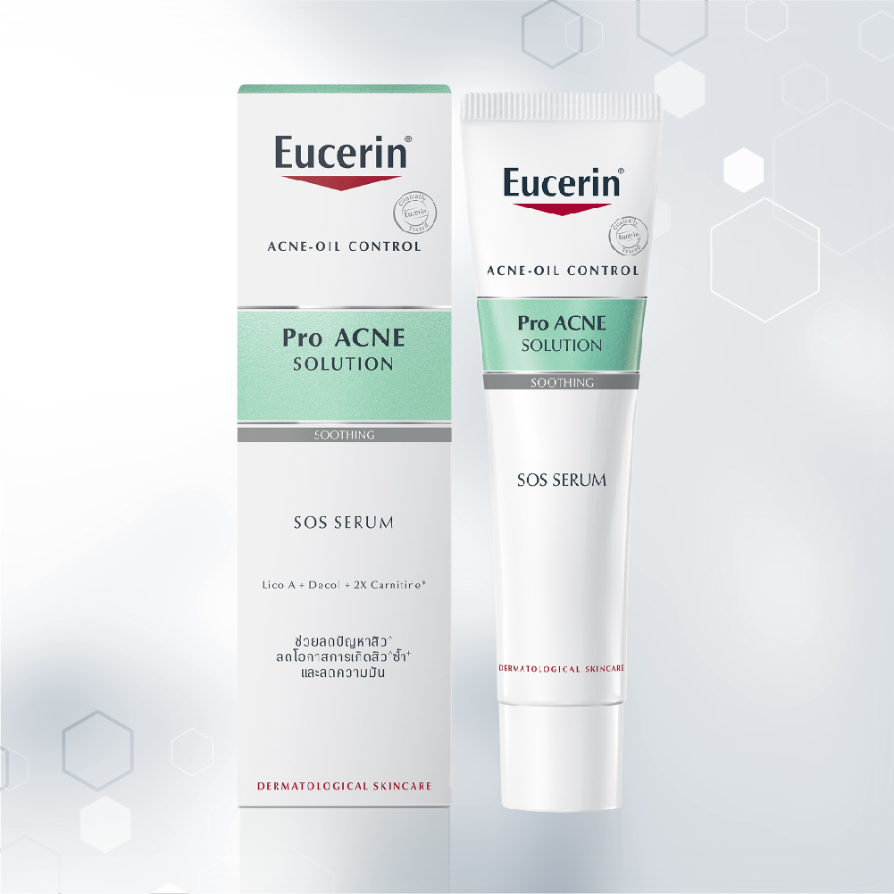 Tinh Chất Eucerin Dưỡng Cho Da Mụn Pro Acne Solution SOS Serum 40ml