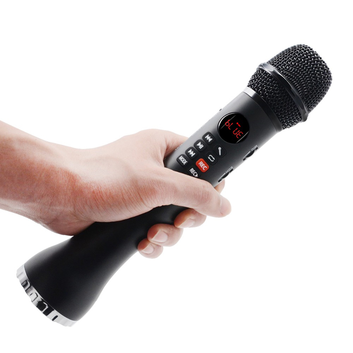 Micro hát karaoke bluetooth có đèn led L-598