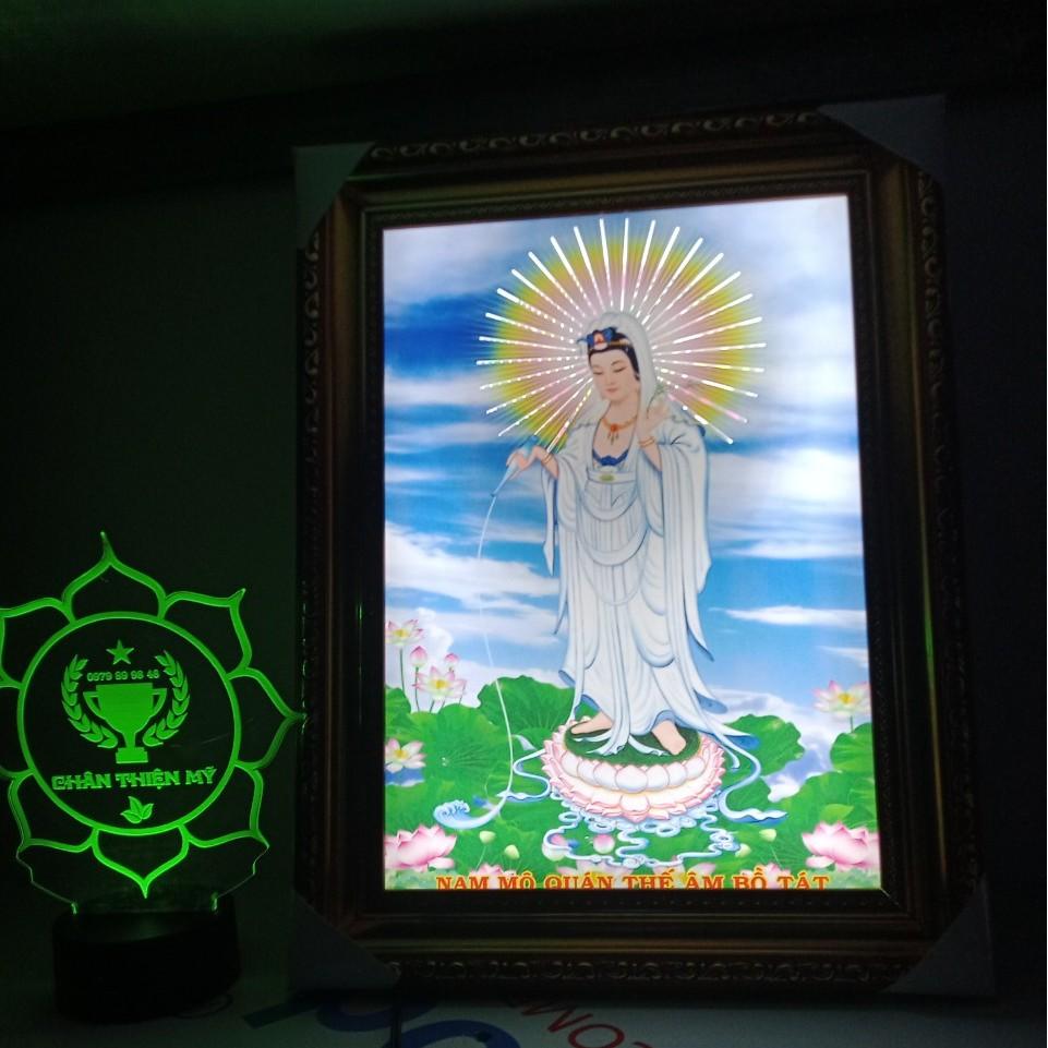 Tranh led Samsung Quan Thế Âm Bồ Tát đứng