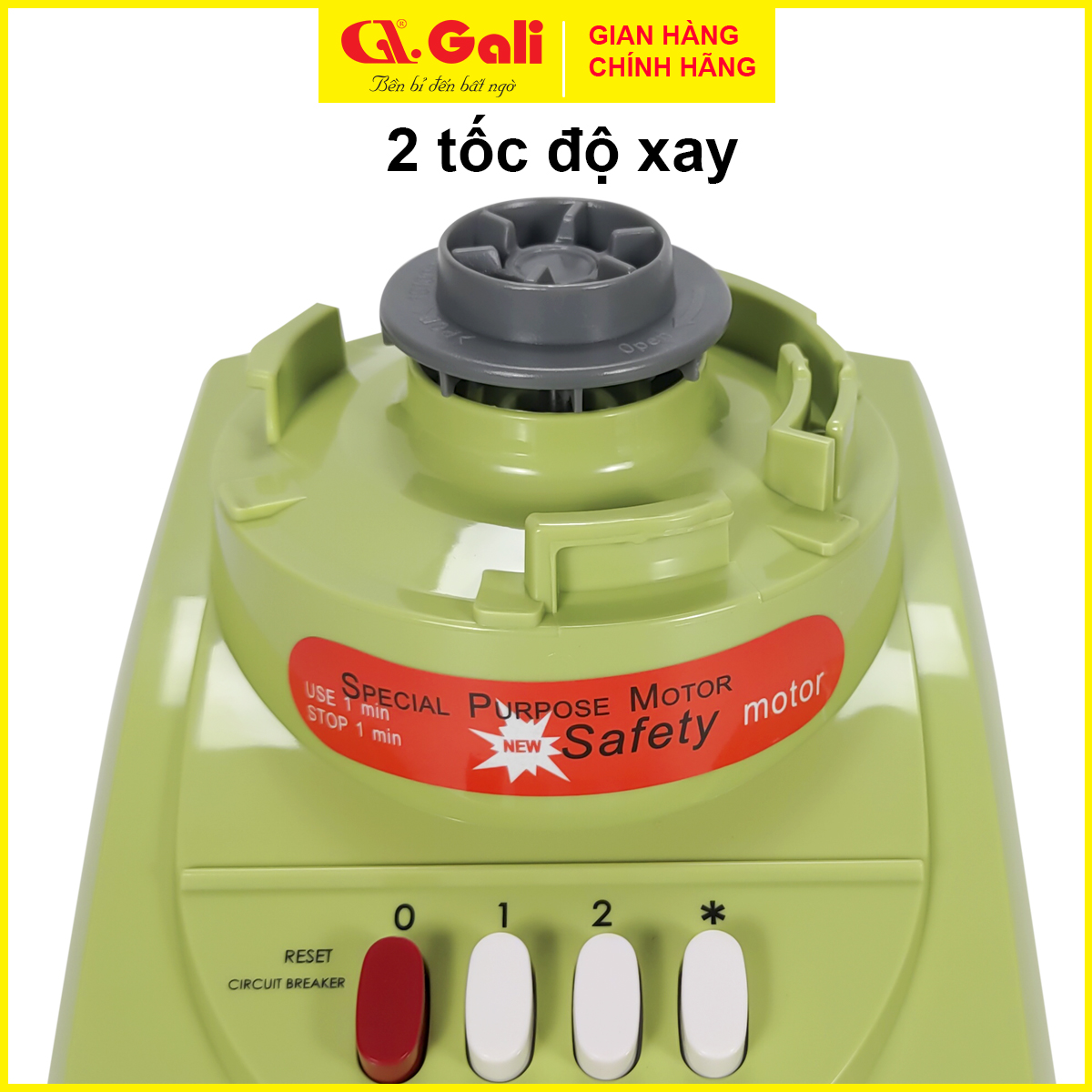 Máy xay sinh tố đa năng Gali 3in1, 400w, xay các loại rau củ quả, xay thịt tôm cá, xay sữa hạt, xay hành tiêu tỏi ớt, hàng chính hãng 100%, bảo hành 12 tháng Gali