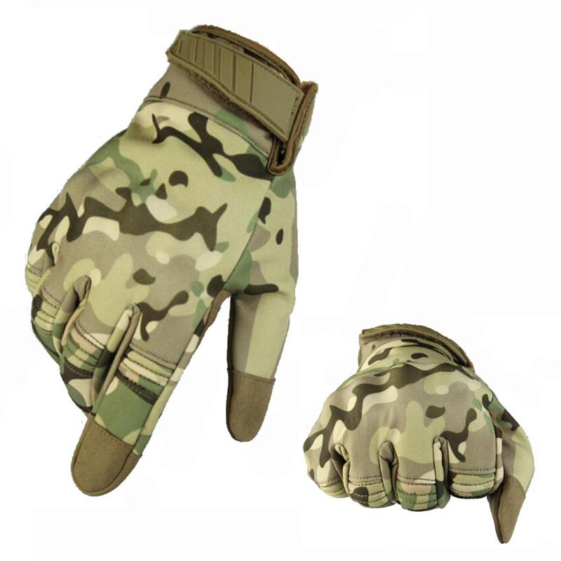 Găng Tay Chiến Thuật Thể Thao Ngoài Trời Quân Sự Săn Bắn Đi Xe Đạp Giữ Ấm Chống Thấm Nước & Chống Gió Găng Tay Xe Máy Cho Đi Bộ Đường Dài Cắm Trại