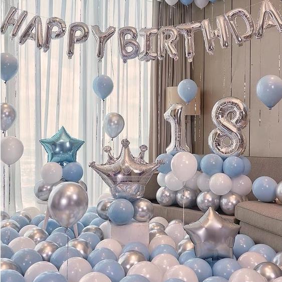 SÉT BÓNG TRANG TRÍ SINH NHẬT SIÊU NHŨ ,HAPPY BIRTHDAY ,DỄ DÀNG TRANG TRÍ VỚI ĐẦY ĐỦ PHỤ KIỆN HỖ TRỢ