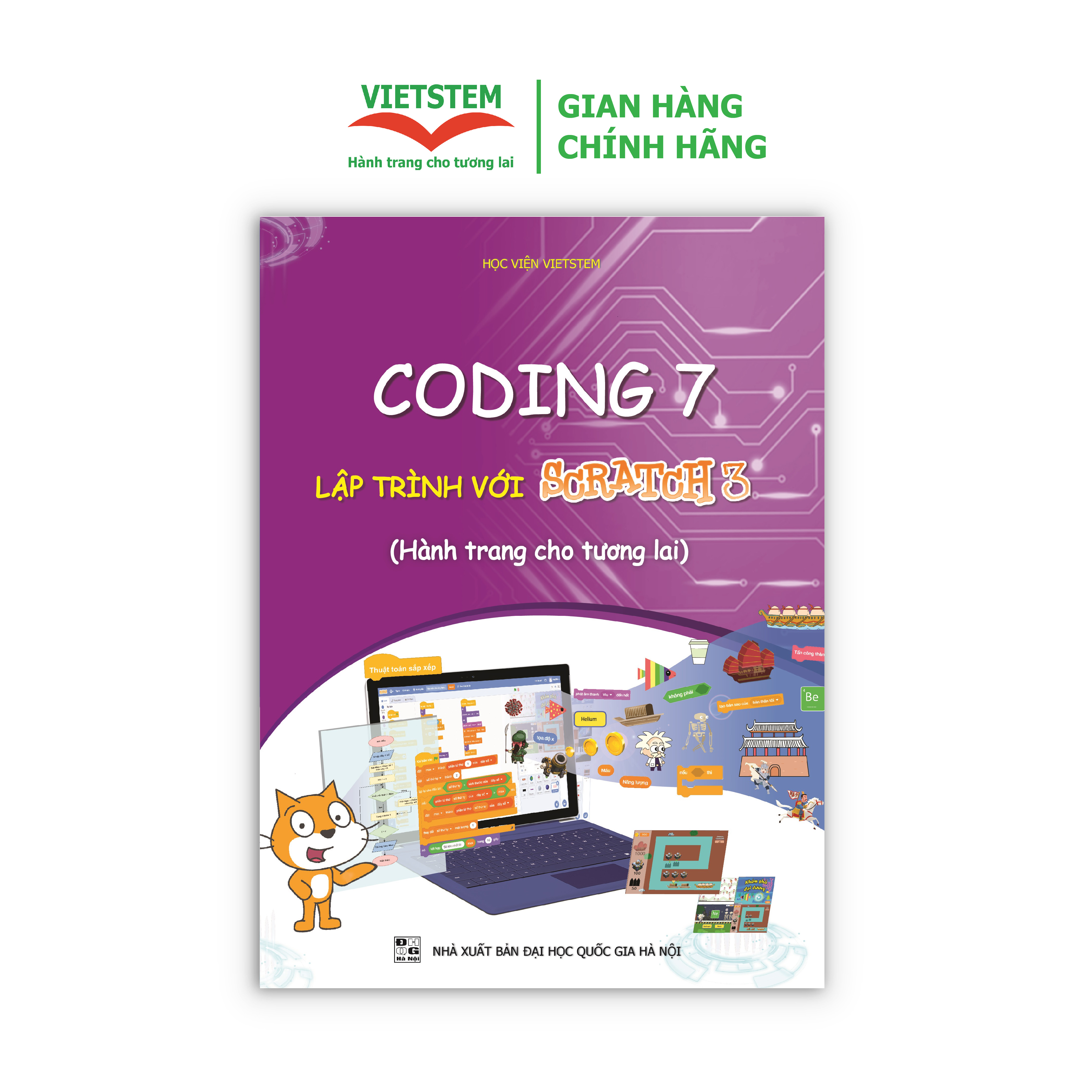 Sách Coding 7 Lập trình với Scratch 3