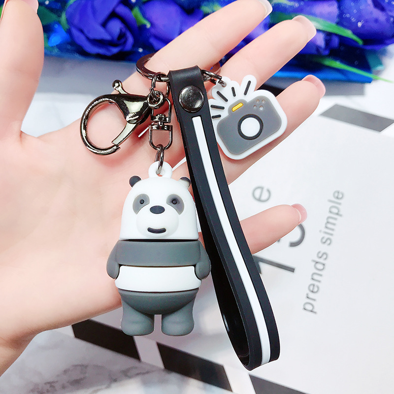 Móc khóa 3 anh em gấu đáng yêu