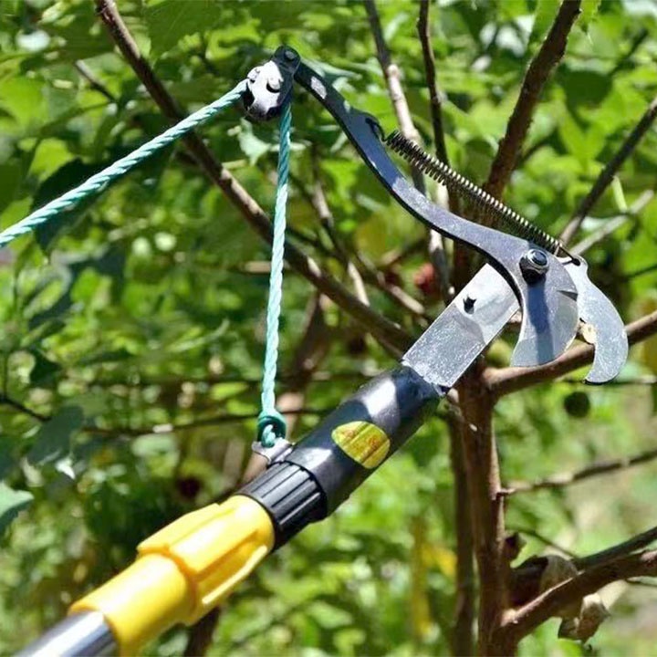 Kéo cắt cành cây hái quả trên cao hàng gia công làng nghề loại tốt siêu bén