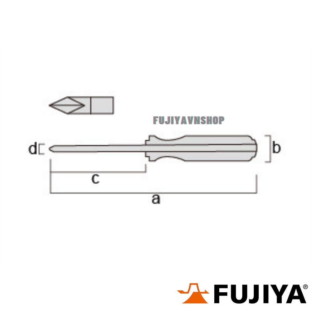 Tuốc nơ vít Fujiya FTSD+3-250-S