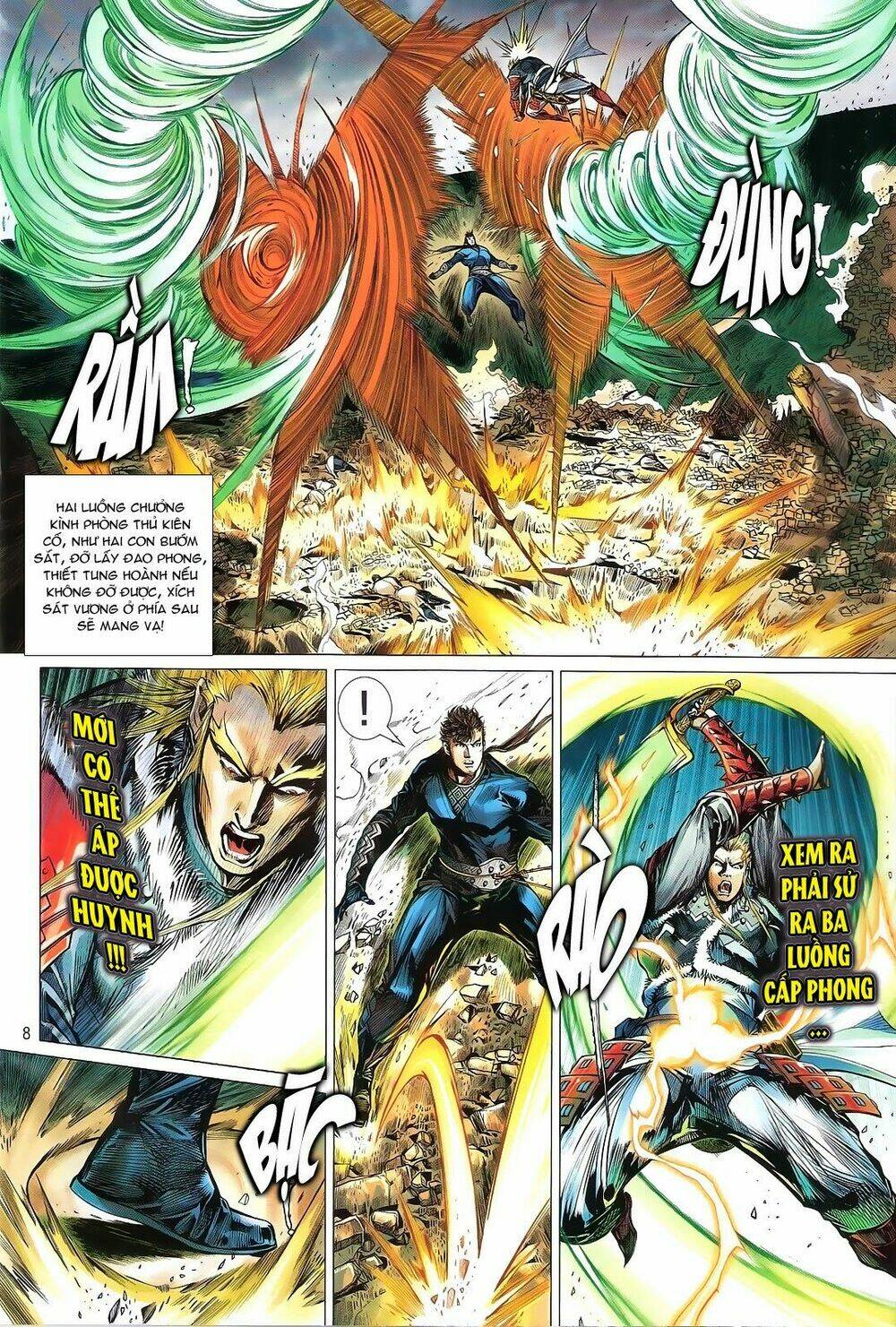 thiết tướng tung hoành (cựu tác) chapter 119 8