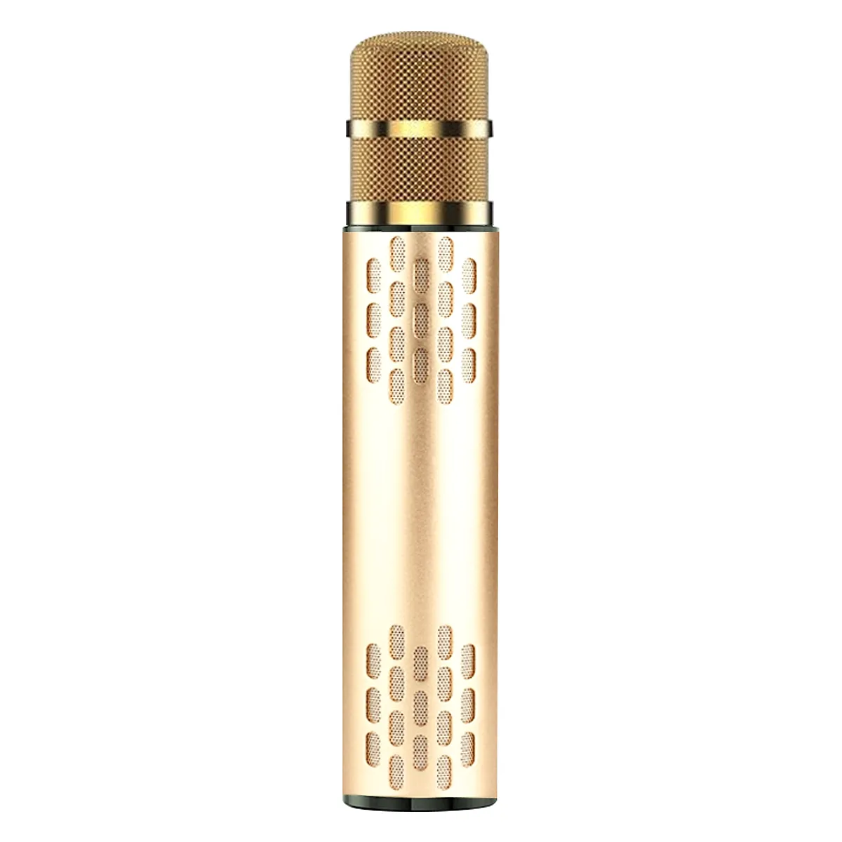 Micro Karaoke Bluetooth kèm loa không dây  hút âm siêu nhẹ cao cấp PKCB khay gắn thẻ nhớ TF, Jack line 3.5mm cho điện thoại, máy tính bảng - Hàng Chính Hãng