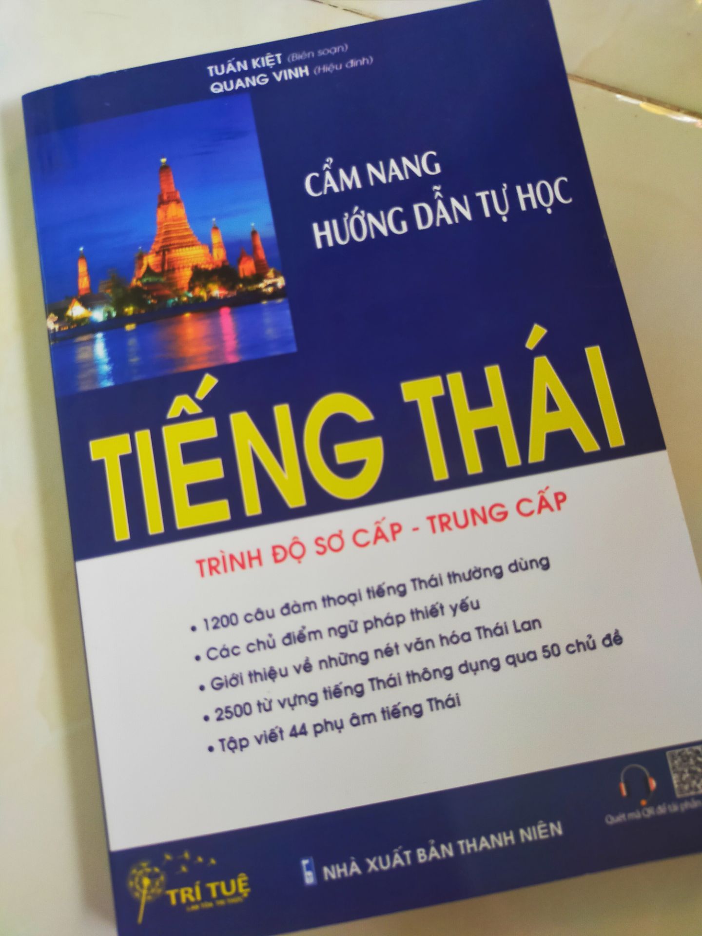 Combo Học Tiếng Thái - Cẩm Nang Hướng Dẫn Tự Học Tiếng Thái (Trình Độ Sơ Cấp - Trung Cấp) + Tập Viết Tiếng Thái - Nguyên Âm Và Số + 44 Phụ Âm