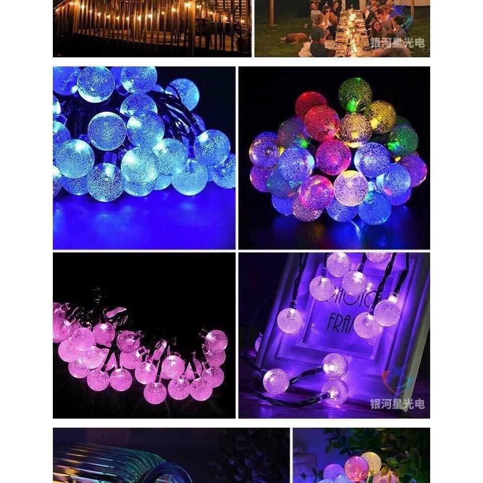 ĐÈN LED CHERRY BI BỘT TRONG SUỐT ÁNH ĐỦ MÀU