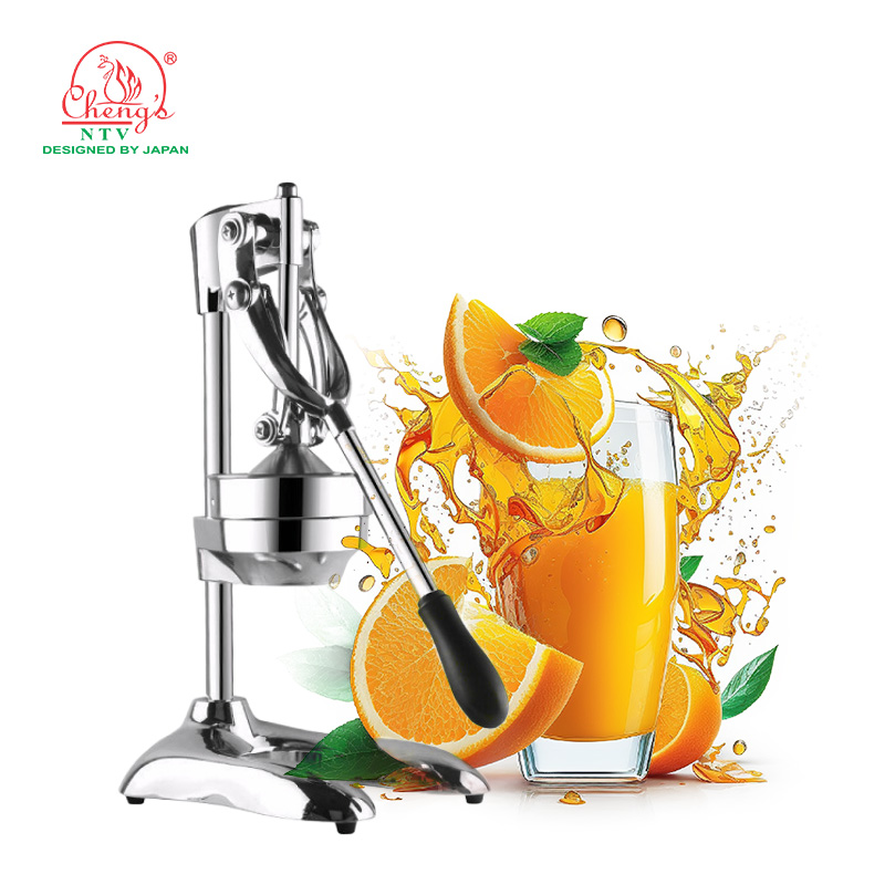 Máy ép trái cây Inox 304 bằng tay cỡ lớn Juicer, tỷ lệ vắt 98%, trọng lượng 6kg | Hàng nhập khẩu