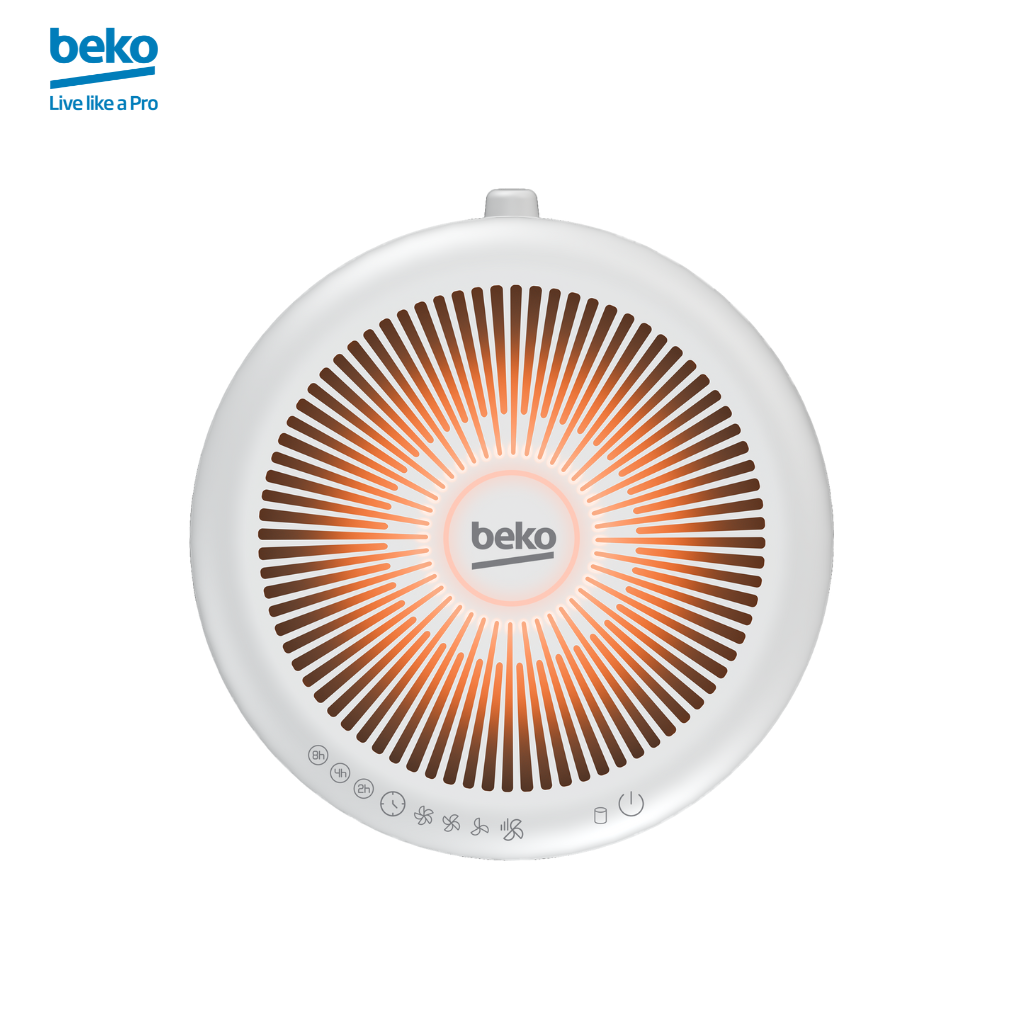 Máy Lọc Không Khí BEKO Bộ Lọc HEPA 13 Cao Cấp, Cảm Biến Bụi Mịn PM 2.5, Dành Cho Phòng 16-29m2 - ATP6100I - Hàng Chính Hãng