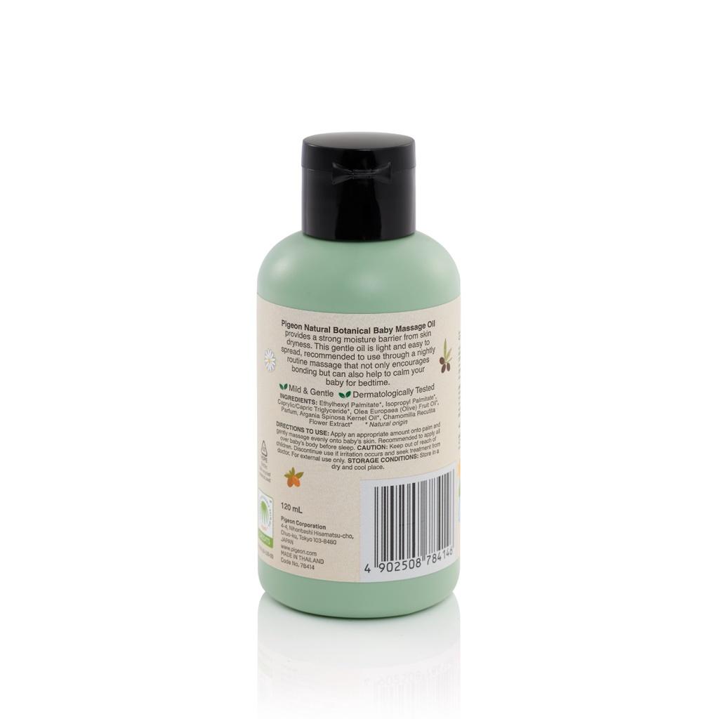 Dầu Massage Cho Bé Natural Botanical Pigeon 120ml