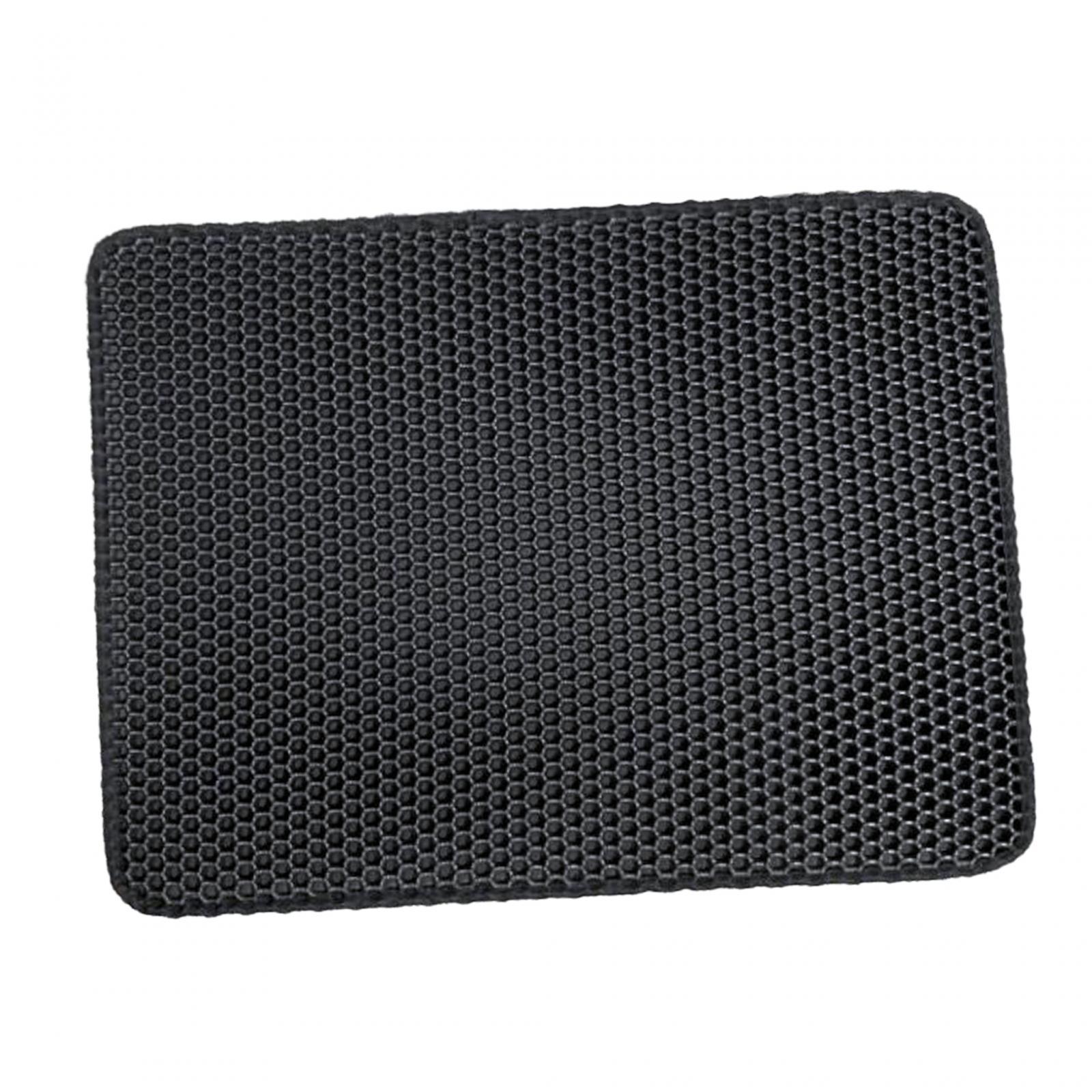 Cat Litter Mat Kitty Mat Double Layer Easily Clean Urine Waterproof