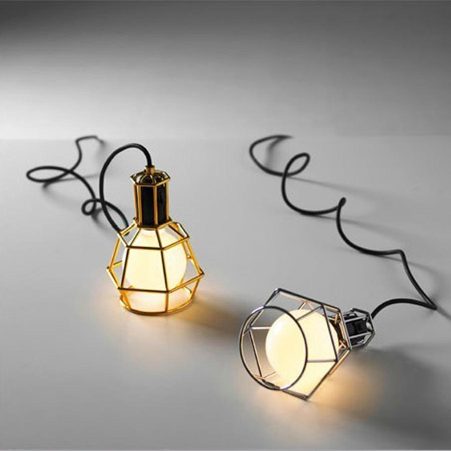 COMBO bộ 5 đèn thả RỌ SẮT kèm BÓNG LED CAO CẤP