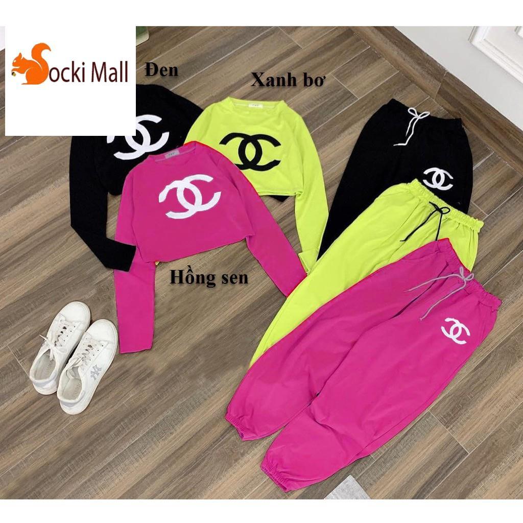 Thời trang trẻ em - Đồ bộ quần áo thun bé gái, kiểu lửng dài thời trang cho bé, thun cotton