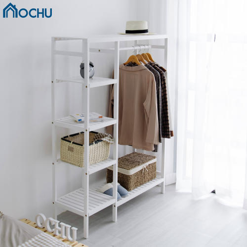 Kệ Treo Quần Áo Khung Gỗ Thông 2 Ngăn OCHU - Double Hanger