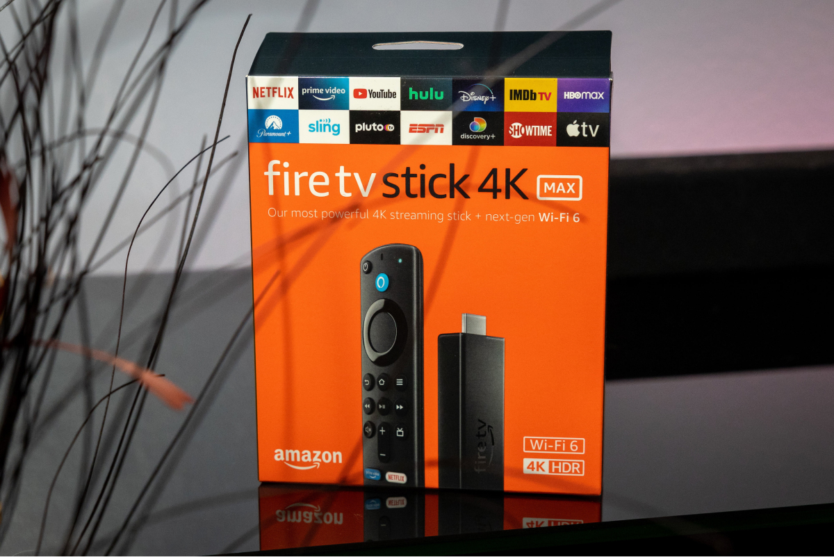 Thiết Bị Amazon Fire TV Stick 4K MAX (Kèm Alexa Voice Remote Gen 3) - Hàng Nhập Khẩu