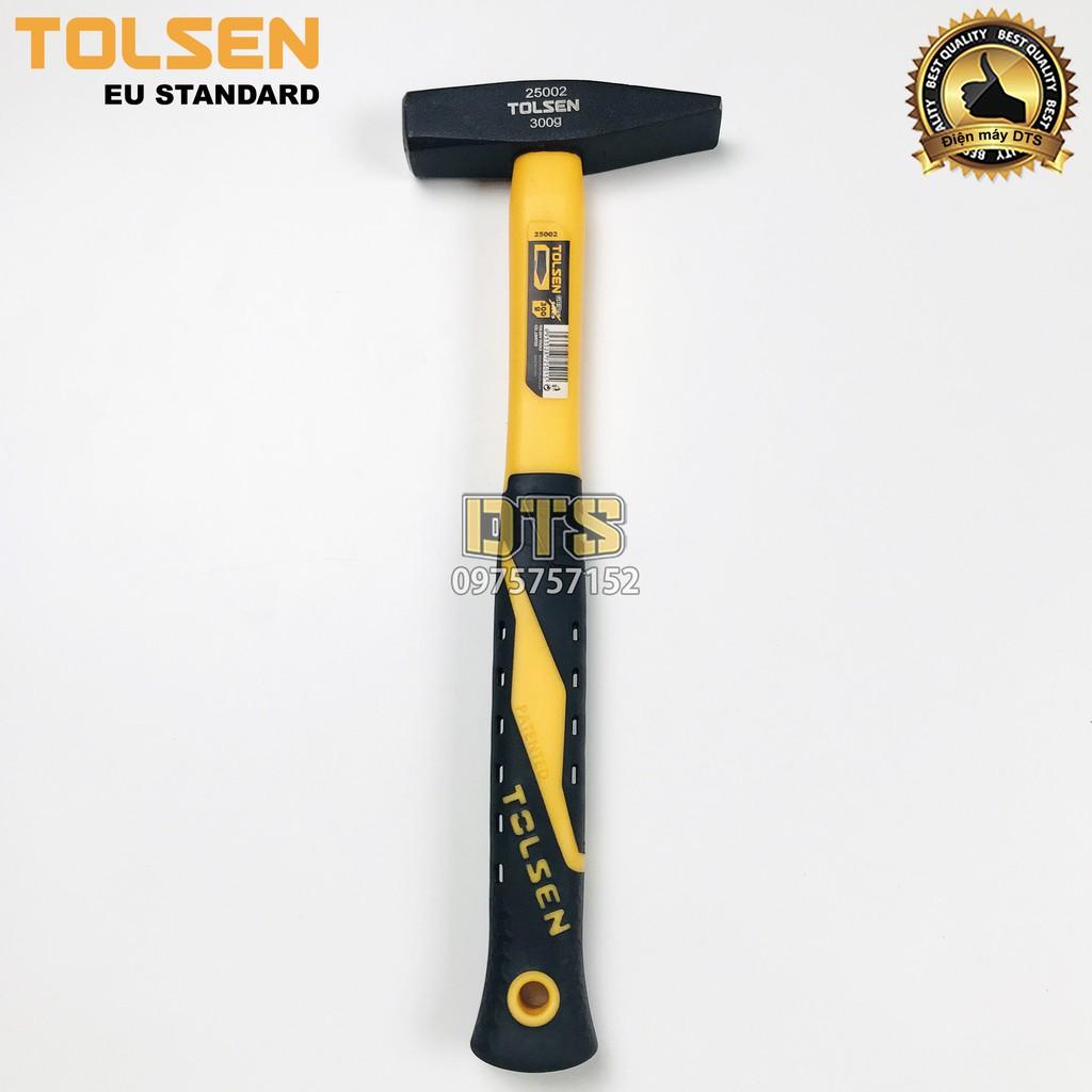 Búa gò, búa đầu vát cán nhựa chống trượt 300g TOLSEN - Tiêu chuẩn xuất khẩu châu Âu
