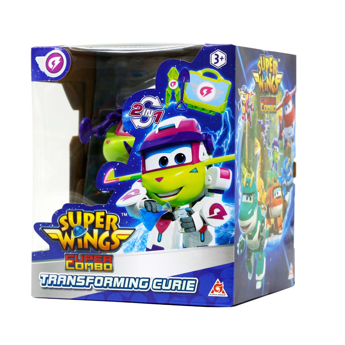 Đồ Chơi Robot Biến Hình Cỡ Lớn Curie Khoa Học SUPERWINGS YW790244