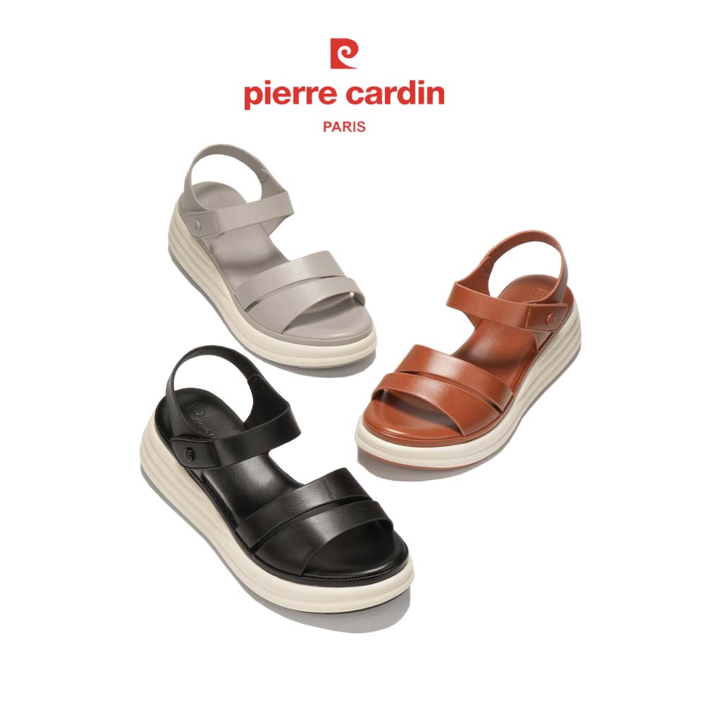 Giày Sandal Nữ Da Bò Ý Pierre Cardin - PCWFWS231 