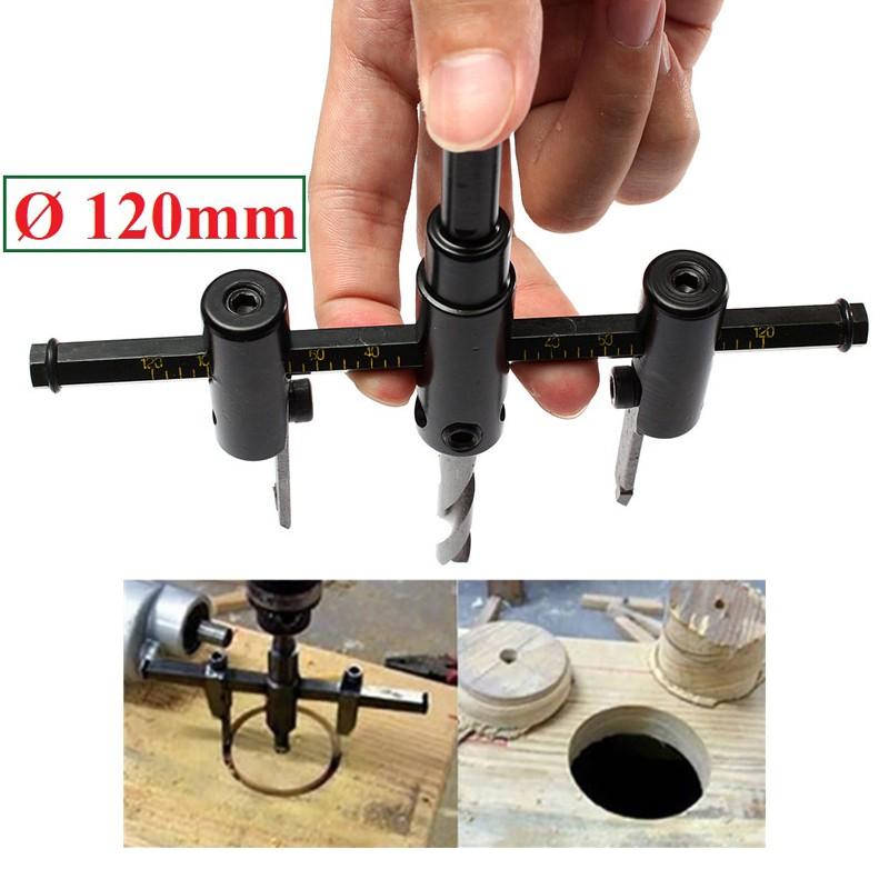 Mũi Khoan Khoét Lỗ Thùng Loa, Lỗ Đèn Thạch Cao Âm Trần 120mm 200mm 300mm