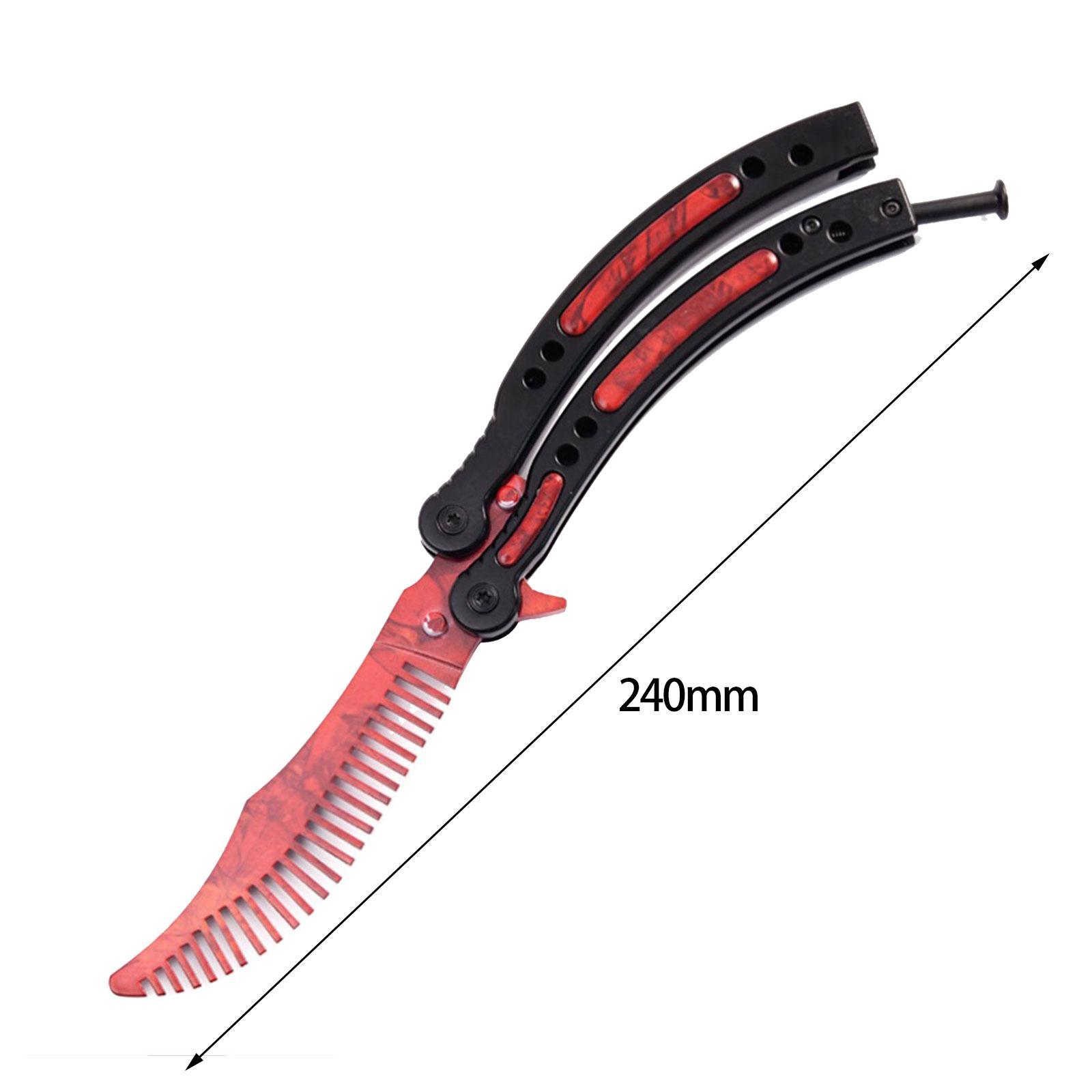 Butterfly Training Accessories Butterfly Comb for Practicing Flipping Tricks