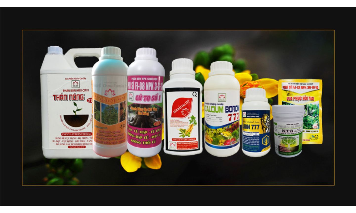 Phân bón NPK Papaya 30-10-10+TE Super Growth 777 gói 1kg Siêu tăng trưởng và Xanh Dày lá