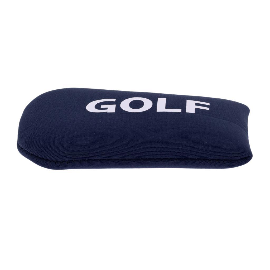 2-4 Packung Soft Comfortable Golf Mallet Head Cover Iron  Putter Cover Blue