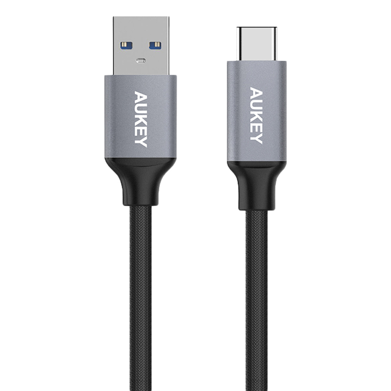 Bộ 3 Dây Cáp Sạc USB Type-C Aukey CB-CMD1 - Hàng Chính Hãng