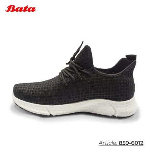 Giày sneaker nam màu đen Thương hiệu Bata 859-6012